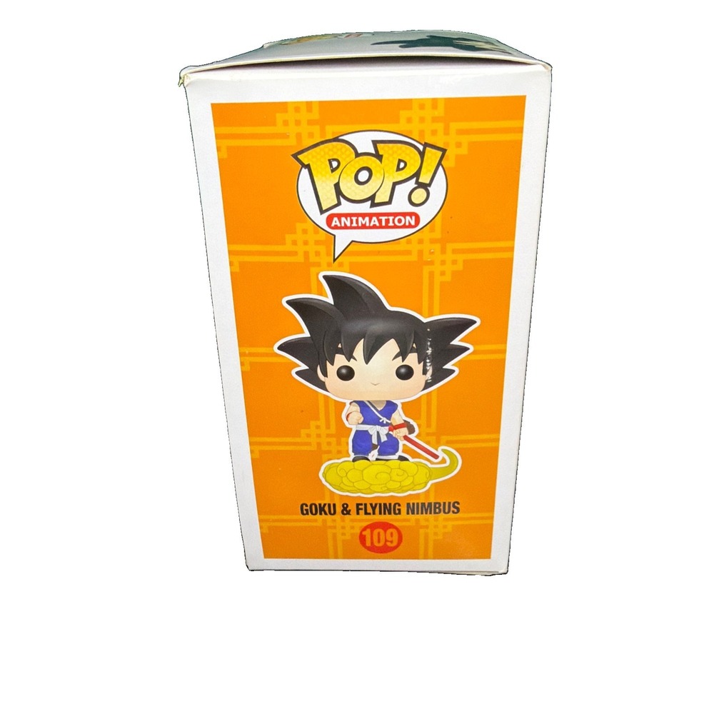 Funko Pop! Animation Dragon Ball Goku & Flying Nimbus #109 Vinyl Figure - Picture 4 of 4